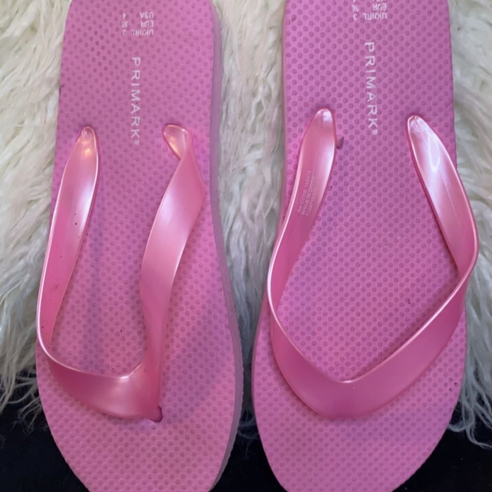 Pink sandals